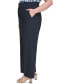 Фото #3 товара Plus Size Scuba-Crepe Wide-Leg Pants