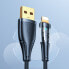 Фото #3 товара Kabel przewód z inteligentnym wyłącznikiem USB-A - iPhone Lightning 1.2m - czarny