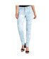 Фото #1 товара Women's Print Stretch Denim Skinny Jeans