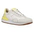 Фото #2 товара Diadora Equipe Mad Italia Lace Up Mens White, Yellow Sneakers Casual Shoes 1771