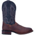 Dan Post Boots Winslow Embroidered Square Toe Cowboy Mens Blue, Brown Casual Bo EE, Широкая, 10 - фото #1