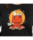 ფოტო #2 პროდუქტის Trendy Peanuts Snoopy Sleeping Plus Size Graphic T-shirt