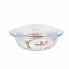 Casserole with lid Quttin 63095 Glass 33 x 20 x 13 cm (3L + 1L)