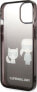 Karl Lagerfeld Etui Karl Lagerfeld do iPhone 14 Plus 6,7" hardcase czarny/black Gradient Ikonik Karl & Choupette