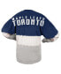 Фото #2 товара Women's Blue, Gray Toronto Maple Leafs Ombre Long Sleeve T-shirt