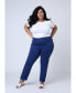 ფოტო #1 პროდუქტის Plus Size High Rise Boyfriend Jeans