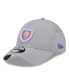 ფოტო #1 პროდუქტის Men's Gray Orlando City SC Active 9twenty Adjustable Hat