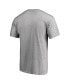 Men's Heathered Gray Alabama Crimson Tide In Bounds T-shirt