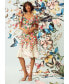 ფოტო #4 პროდუქტის Women's Printed Sweetheart-Neck Fit & Flare Dress