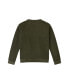 ფოტო #2 პროდუქტის Big Boys French Terry Raglan Crew Neck Sweater