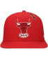 Фото #3 товара Men's Red Chicago Bulls Hardwood Classics 20th Anniversary Cherry Bomb Fitted Hat