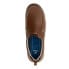 Фото #4 товара George Men's Brown Leather Low Top Moc Toe Casual Slip On Walking Shoes Size 9M