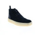 Фото #3 товара Clarks Desert Cup 26167868 Mens Black Suede Lace Up Chukkas Boots