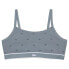 Спортивный бюстгальтер Lacoste IF8183-00 Bra Alliage / Blue Grey, L - фото #2