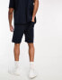 ONLY & SONS co-ord seersucker short in navy Синий, XS - W28 - фото #2