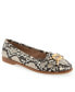 Natural Printed Snake - Faux Leather