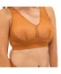 ფოტო #3 პროდუქტის Nude Shade Wireless Comfort Mesh Tank Bra