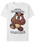 Фото #1 товара Nintendo Men's Super Mario Goomba Halloween Costume Short Sleeve T-Shirt
