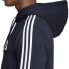 Фото #4 товара Спортивное худи Adidas Essentials 3 S PO FL в темно-синем цвете M DU0494