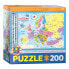 Фото #2 товара Puzzle Europakarte