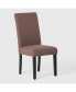 Фото #10 товара Upholstered Linen Fabric Dining Chair