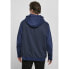 URBAN CLASSICS Hooded Sweatshirt 2-Tone Fake Raglan