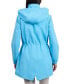 Фото #2 товара Women's Water-Resistant Hooded Anorak Coat