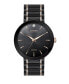 Men's Analog Shiny Two-Tone Metal Bracelet Watch 42mm