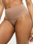 Spanx Undie-tectable smoothing thong in cafe au lait