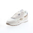 Reebok Classic Nylon Mens Beige Suede Lace Up Lifestyle Sneakers Shoes