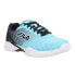 Fila Volley Zone Pickleball Womens Blue Sneakers Athletic Shoes 5PM00599-406