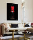 Фото #6 товара "V Fashion Red Look" Frameless Free Floating Reverse Printed Tempered Glass Wall Art, 48" x 32" x 0.2"