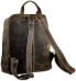 Фото #3 товара Мужской повседневный городской рюкзак кожаный коричневый Jack Georges Arizona Backpack A4516 (Brown)