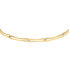 Elegant Essenza SAWA14 recycled silver gold-plated bracelet