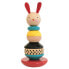 PETIT COLLAGE Rabbit Wood Stacking Toy