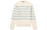 Фото #1 товара Свитер Acne Studios FW21 классический полосатый мужской/женский подарочный рекомендуемый свитер из шерсти в полоску зеленого цвета