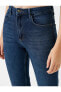 Kadın Orta İndigo Jeans