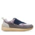 Фото #2 товара Clarks Lockhill Ronnie Fieg Kith 26163561 Mens Gray Lifestyle Sneakers Shoes