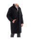Men's Zach Knee Length Jacket Top Coat Trench Wool Blend Overcoat