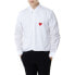 CDG Play Red Emblem Button Down AZ-B002-051-2 Shirt