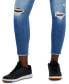 Фото #5 товара Juniors' Mid-Rise Distressed Skinny Jeans