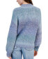 Juniors' Ombré Mock-Neck Sweater