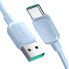 Фото #1 товара Kabel przewód USB-A - USB-C 3A 1.2m niebieski