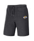 Men's NFL x Darius Rucker Collection by Heather Charcoal Los Angeles Rams Logo Shorts