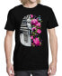 ფოტო #1 პროდუქტის Men's Tut Slice Rose Graphic T-shirt