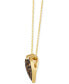 Фото #2 товара Le Vian gODIVA x Le Vian® Chocolate Ganache Heart Pendant Necklace Featuring Chocolate Diamond (5/8 ct. t.w.) in 14k Gold