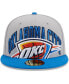 ფოტო #2 პროდუქტის Men's Gray, Blue Oklahoma City Thunder Tip-Off Two-Tone 59FIFTY Fitted Hat