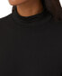 Фото #3 товара Women's Mock-Neck Long-Sleeve Top