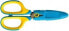 Tetis Nożyczki szkolne żółto- niebieskie