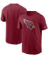 Фото #1 товара Men's Cardinal Arizona Cardinals Primary Logo T-shirt